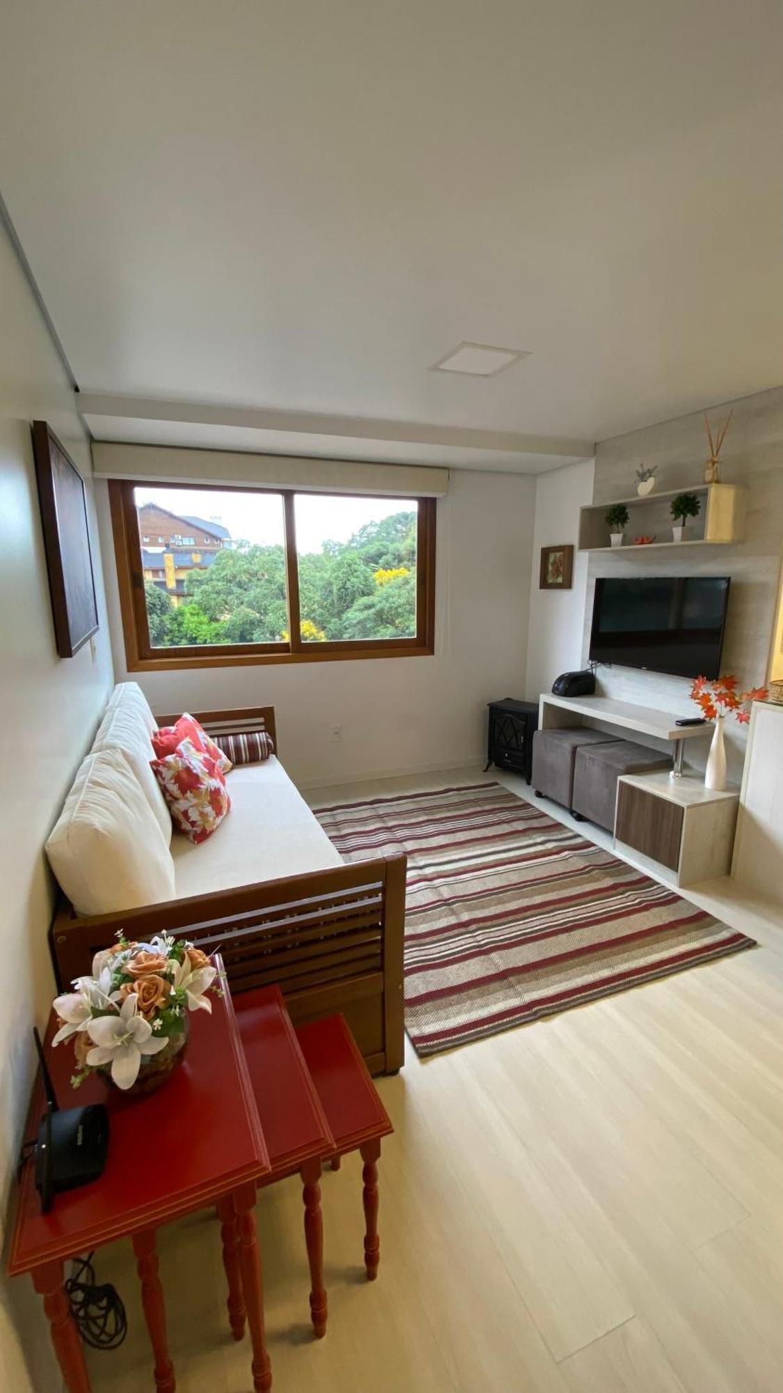 Apartamento No Centro De Gramado - Solar Da Encosta Esterno foto